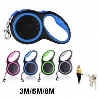 Automatic telescopic traction rope for pets