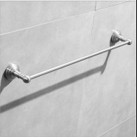 24" Inch Bathroom Kitchen Towel Holder Bar Rack, Wall Mount - Brushed Nickel